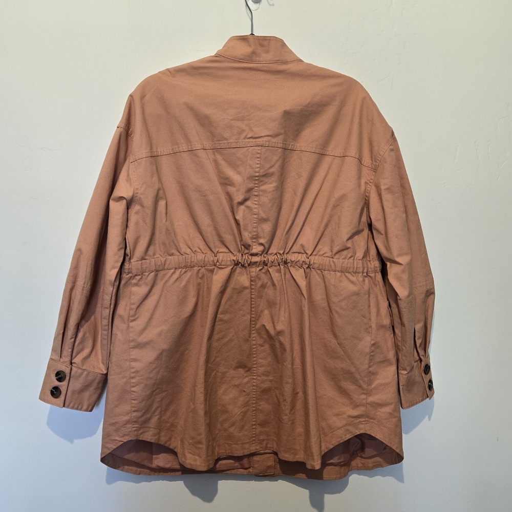 NEW Universal Thread Orange Utility Jacket Womens Size Large - Picture 3 of 8